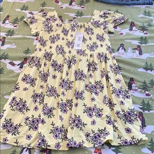 Peek yellow girls dress M(8)